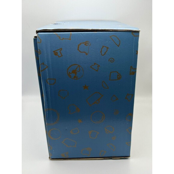 Pfaltzgraff Blue Isle 14 oz Creamer 10 oz Sugar Bowl Lid Set 1997 NEW IN BOX - Picture 10 of 12